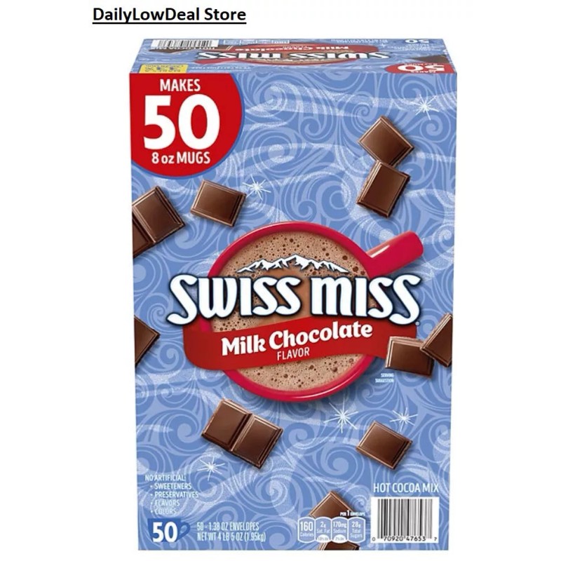 Swiss Miss 50 Count Swiss Miss Milk Chocolate Hot Cocoa