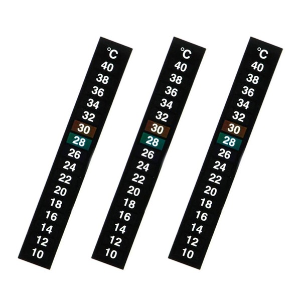XLKJ Pack of 30 Aquarium Thermometers, Digital Temperature Stickers, Thermometer