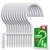 Etoolia 10 Pcs Ceiling Hooks for Hanging Plants - 2.9