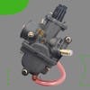 munirater Carburetor Kit with Throttle Cable Replacement for Big Wheel