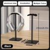 Desktop Metal Headphone Holder, 1 Count Multifunctional Mobile Phone Desktop