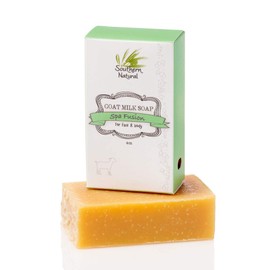 Essential Oil Blend - Handmade Goat Milk Soap Bar - Gentle On Eczema & Psoriasis. Great For Dry Sensitive Skin! All Natural Face Soap & Body Soap For Men, Women, Teens & Kids. (1 BAR 4 OZ)