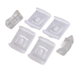 AUTOUTLET Sliding piece guide piece seat rail adjustment 191881213 435881203A 171881213B (2 pieces each)