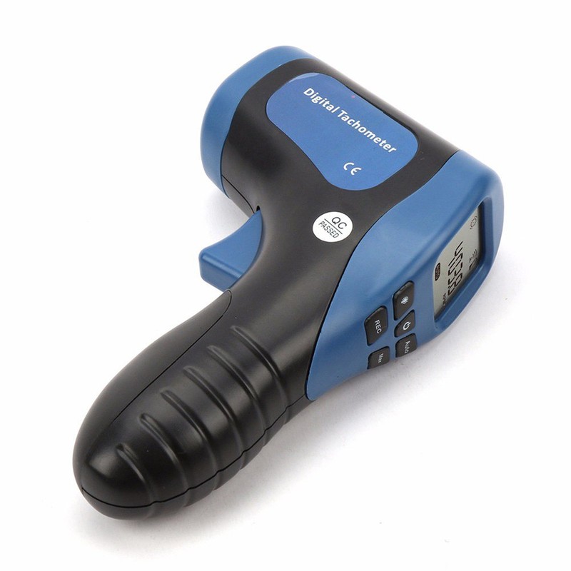 RGBS Digital Tachometer, Non-Contact Digital Tachometer for Automotive, 2.5-99999 RPM