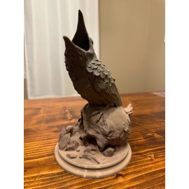 Unbranded Dice Tower - Raven - DnD - Dungeons and Dragons - Free set of dice included!!!