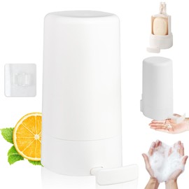 Nenkarn Bar Soap Dispenser, Soap Grinder for Bar Soap Shaver Dispenser, Adjustable Wall-Mounted Soap Grinding Box, Easy to Install & No Drilling for Bathroom, Kitchen, Hotel (NO SOAP, NO Desiccant)