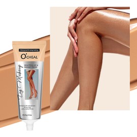 Domality Waterproof Leg Makeup No Transfer, Full Coverage Body Concealer for Legs, Vein Cover-Up Cream, Even Skin Tone, Natural Tan Finish, for Flawless Looking Body & Legs (BRONZE, 100g)