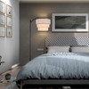 EDISLIVE 3-tier Drum Linen Lamp Shade for Pendant Lamp Floor