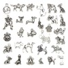 Kinteshun Assorted Dogs Pet Charm Pendant for DIY Jewelry Making