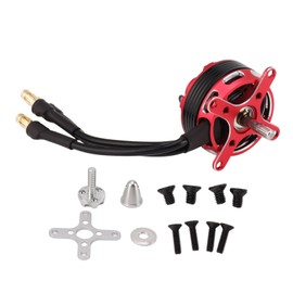 C2822 Brushless Motor Fixed Wing Outrunner Brushless Motor for RC Fixed Wing Airplane Glider Aircraft V2 Version 1200KV