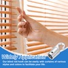 sourcing map Blind Wand Hook,6Pcs 1.1" x 0.3" - Alloy