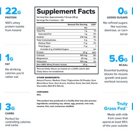LEGION Whey+ Whey Isolate Protein Powder from Grass Fed Cows - Low Carb, Low Calorie, Non-GMO, Lactose Free, Gluten Free, Sugar Free, All Natural Whey Protein Isolate, 30 Servings (Oatmeal Cream Pie)