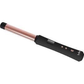 Belisa by Lunata Beauty Cordless 1" Curling Wand-Black