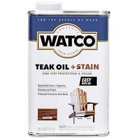 Watco 348758 Teak Oil Plus Stain, 4 Pack, Flagstone