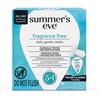Summer's Eve Fragrance Free Daily Refreshing Feminine Wipes, Removes Odor,