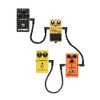 Guitar Pedal Cable Set, 6-Pack, Right Angle Connectors, Noise-Free Effect