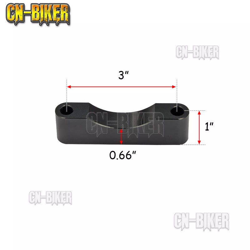 CB Front Fender 21" 23" 26" Spacer Bracket Kit For