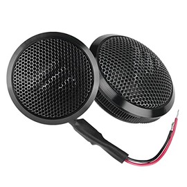 PRV AUDIO TW100SD-4 Soft Dome Tweeter Pair, 28 mm Dome, 1 Inch Voice Coil, 4 Ohm, 0.5 Inch Mounting Depth, Sleek Flush Mount Design, Lightweight, Neodymiun Magnets, Mouting Bracket Included (Pair)
