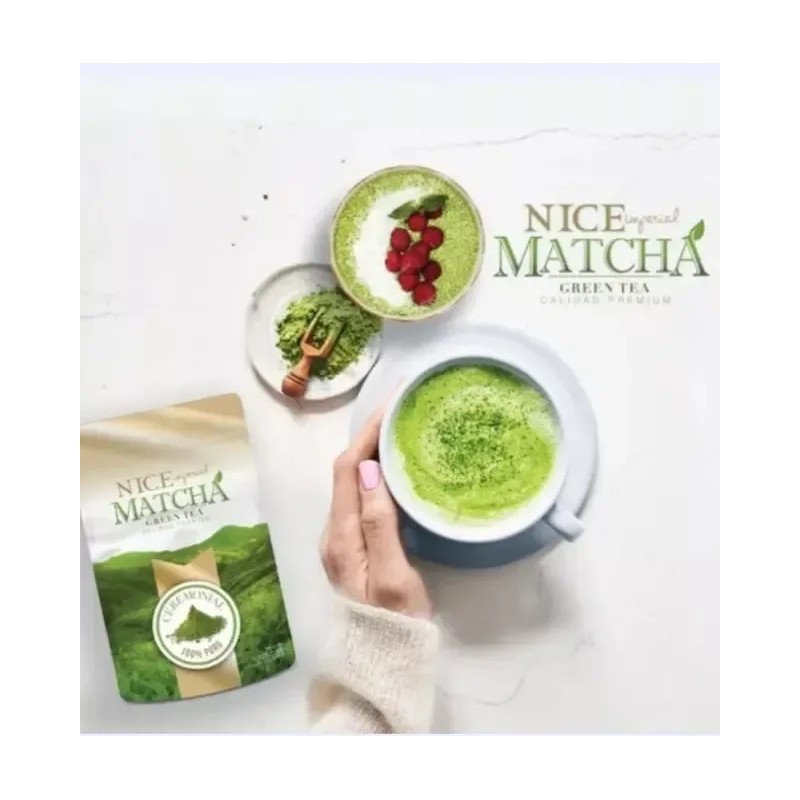 Té Verde Matcha Nice Imperial 28 Sobres 1 Gramo Concentrado