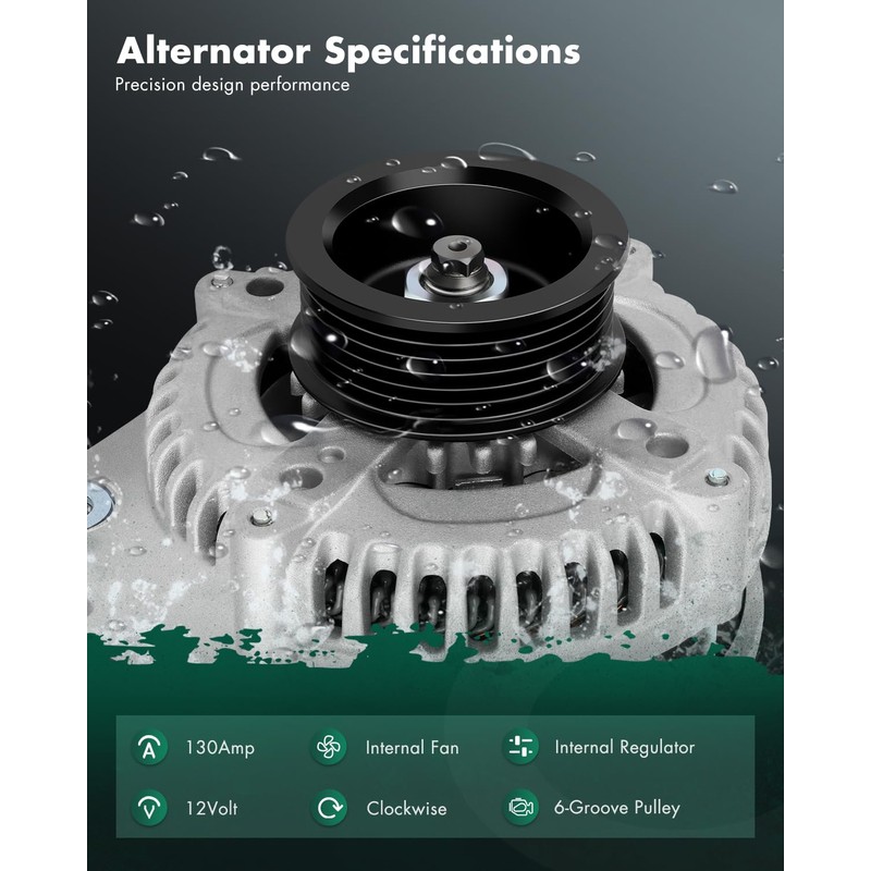 SCITOO Alternator Fits for Honda for Odyssey 2002 2003 2004,