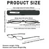 MMOWW Small Reading Glasses Men Women 4 Pairs Slim Pocket