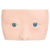 Makeup Practice Face Board 3D Realistic Eye Painting Practice Plastic