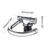 Riloer Foldable Copper Kitchen Tap, 360° Rotating Basin Tap, Cold