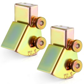 Feekoon Knife Sharpening Angle Guide for 1 x 30 Belt Sander, Adjustable Angle Guide from 10 to 45, Blade Sharpener Jig Sharp Universal Knife Angles Guides, Sharpen Exact angles(2 Pcs,into Belt)