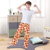 IHCVHQX Pajama Pants Pizza Pepperoni Pattern Soft Pajama Sleep Pant