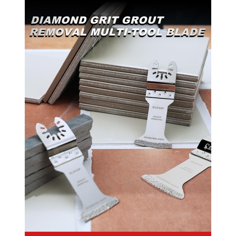 EZARC Diamond Oscillating Blade, Extra Long Reach Oscillating Multi Tool