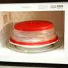 Norpro Knockdown Microwave Food Cover, Red