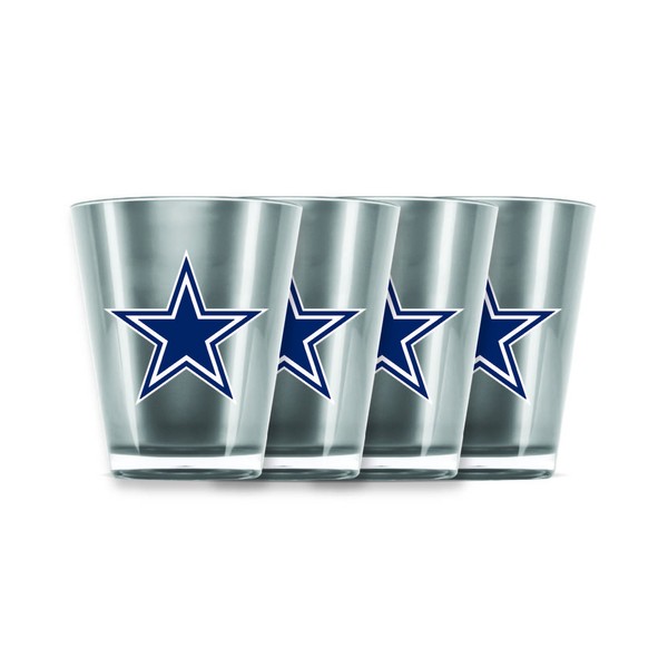NFL Dallas Cowboys Insulated Acrylic Shot Glass Set of 4