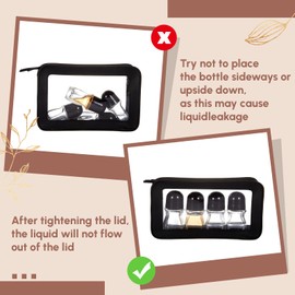 Tioncy 3 Pcs 50ml Empty Glass Roller Bottles Deodorant Roll on Bottles Containers with Plastic Roller Ball Massage Leakproof Refillable Applicator with Cap for Cosmetics Essential Oils