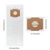 6 Pack Central Vacuum Bags Replacement for Beam, Electrolux, Eureka,