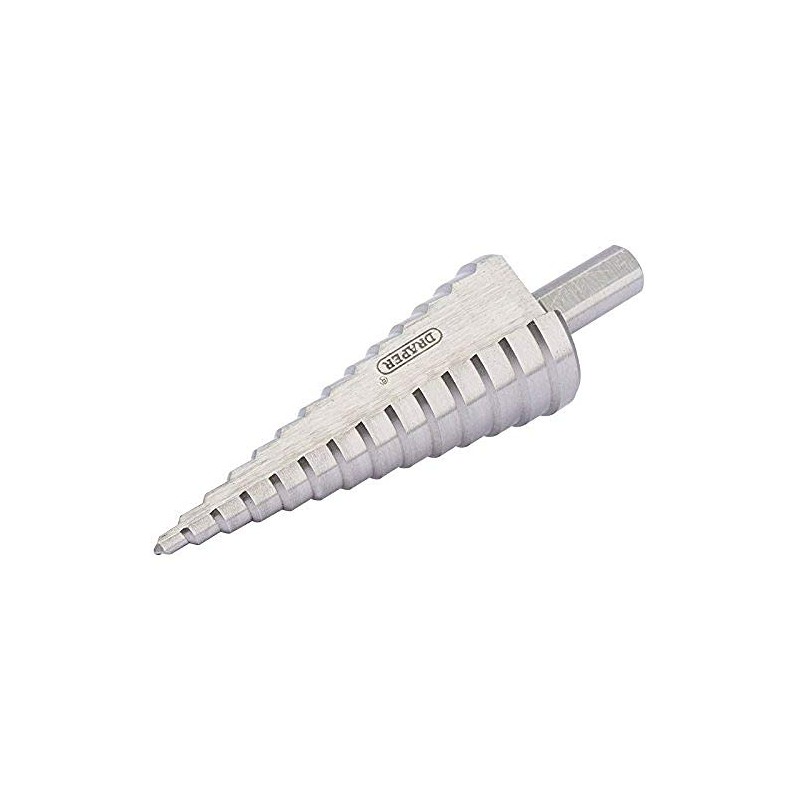 Draper 53871 Step Drill Bit 4-30mm, 230 V, Silver, 30