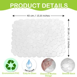 Sink Protector Mat, Sink Protector, 40 X 30cm Sink Mat Protector, PVC Material Sink Mats, DIY Cut Kitchen Sink Protector Effective Protection for Dishes and Glassware, Suitable for Any Kitchen