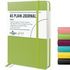 STATIONERY ISLAND A5 Unlined Notebook,Plain Notebook Hardcover with 120gsm Premium