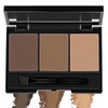 Moguri Eyebrow Powder Palette with 3 Colours, Water and Sweat
