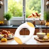 Yellow Egg Topper Cutter - Quickly Cut Off Egg Tops