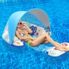 LAYCOL Premium Pool Floats Adult with Canopy - Stylish Pool