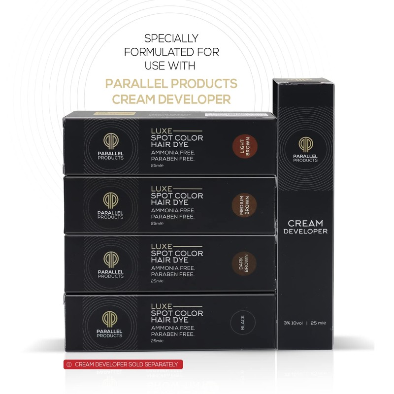 Parallel Products - Luxe Color (Medium Brown) - Cream Hair