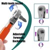Treki Right Angle Screwdriver Set, Low Profile Screwdriver Mini Rachet