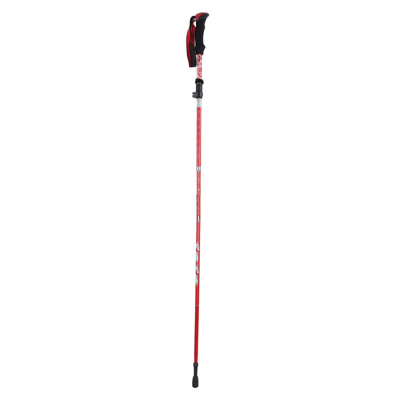 Hiking Pole Aluminium Alloy Telescopic Collapsible Multifunctional Outdoor Walking Stick