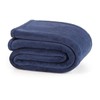 Martex Plush Blanket, Navy, Twin
