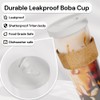 24 oz Leak-Proof Reusable Boba Cup by Dodoko with Resealable