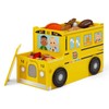 Delta Children CoComelon School Bus Toy Box - Greenguard Gold