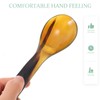 HANABASS Handmade Buffalo Horn Caviar Spoons: 2pcs Cow Horn Serving