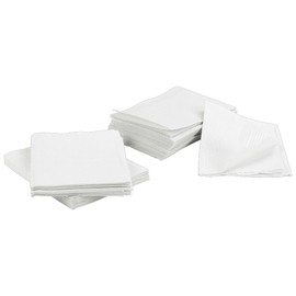Disposable Nail Mats 50 Pcs - Salon Paper Towel and Table Cover for Nail Tech - 3 Ply Waterproof Manicure Prep Pads - Acrylic Art Supplies and Accessories (White)