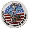 Tomcat F-14D Make My Day Patch Full Color