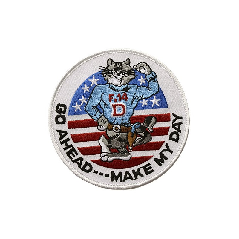 Tomcat F-14D Make My Day Patch Full Color